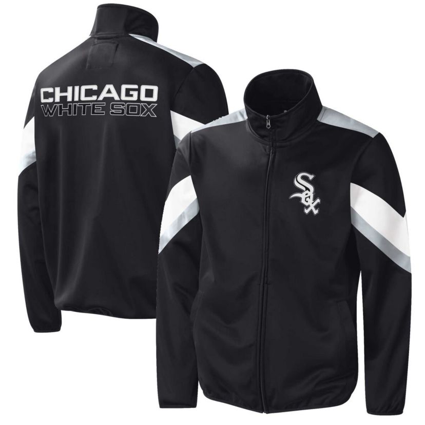 Chicago White Sox MLB Chicago Sox Earned Run Full-Zip Jacket