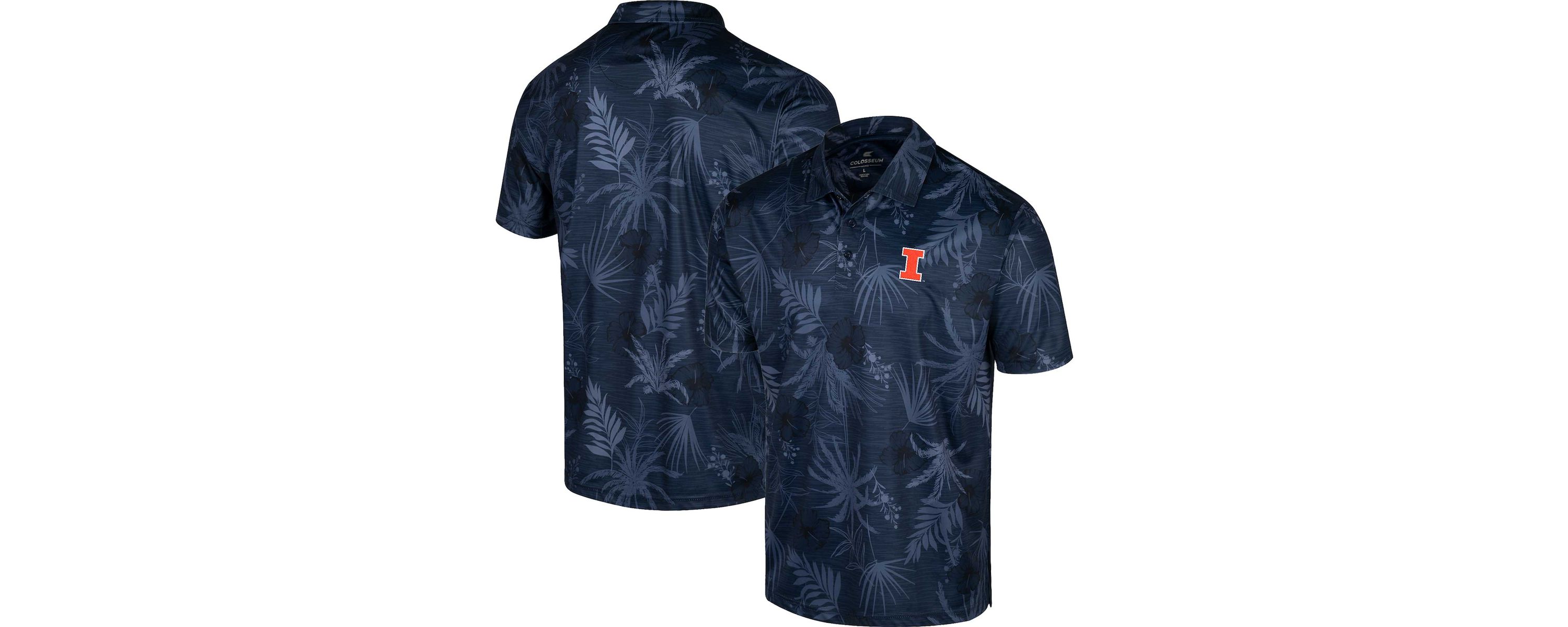 NCAA Illinois Fighting Illini Palms Team Polo