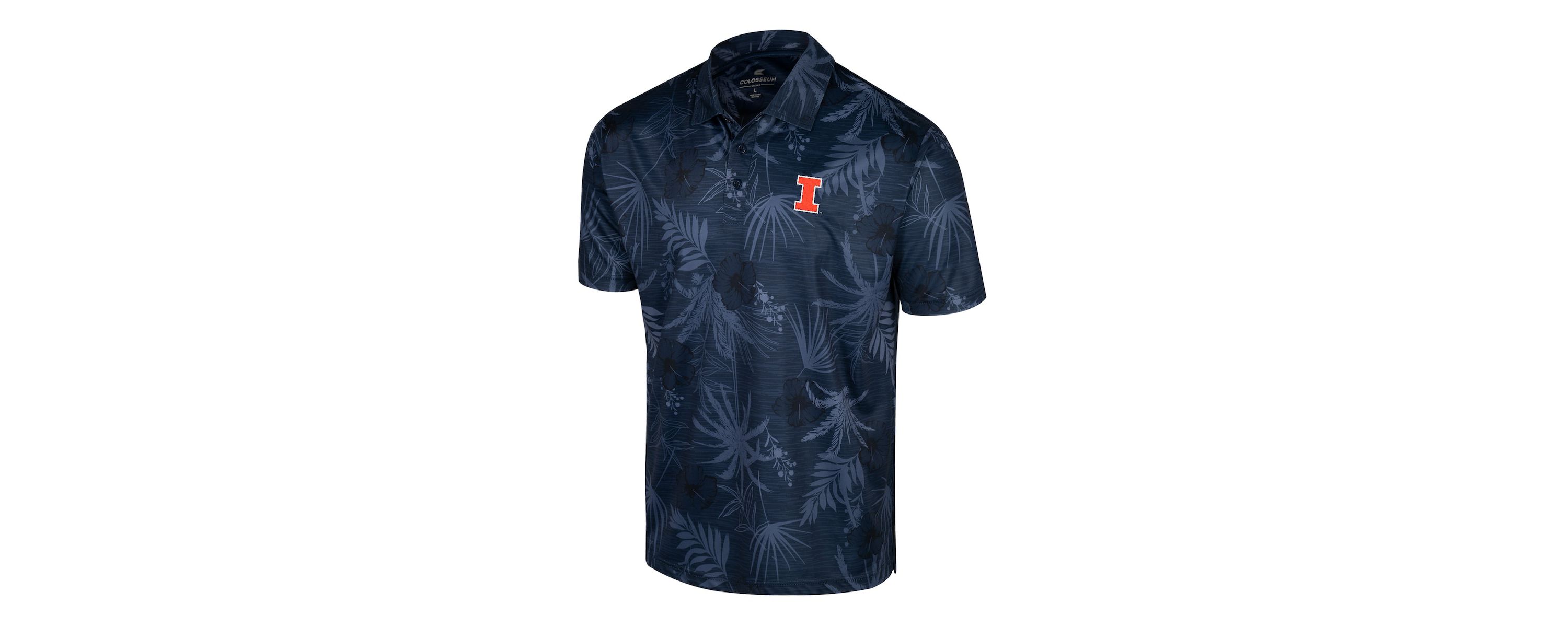 NCAA Illinois Fighting Illini Palms Team Polo