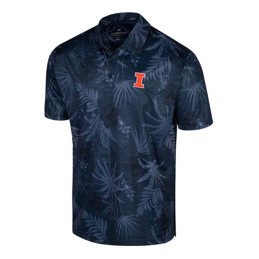 NCAA Illinois Fighting Illini Palms Team Polo