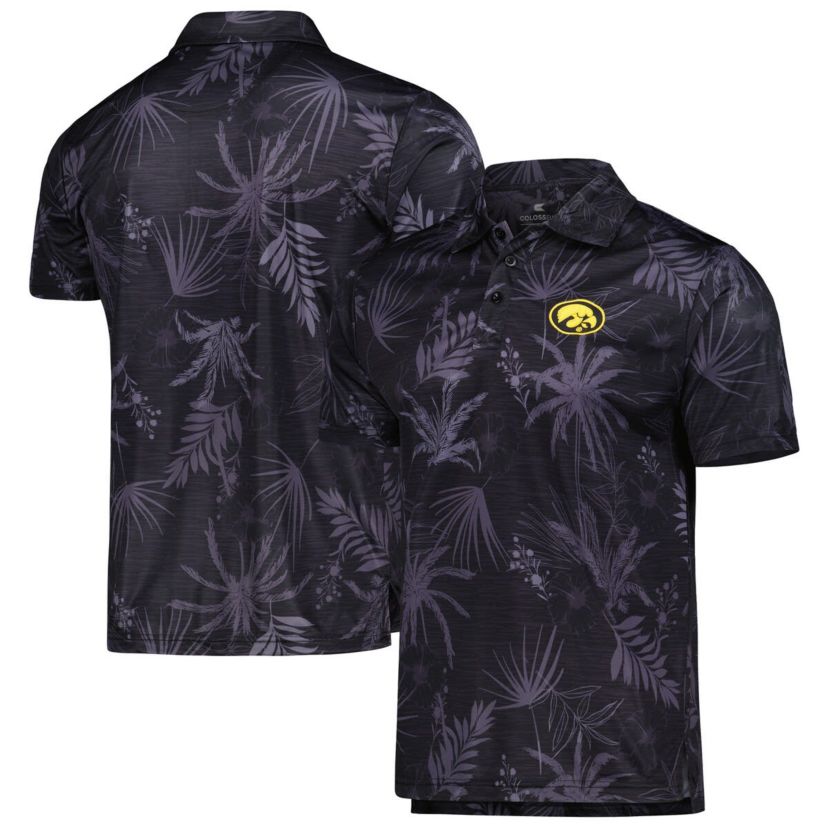 NCAA Iowa Hawkeyes Palms Team Polo