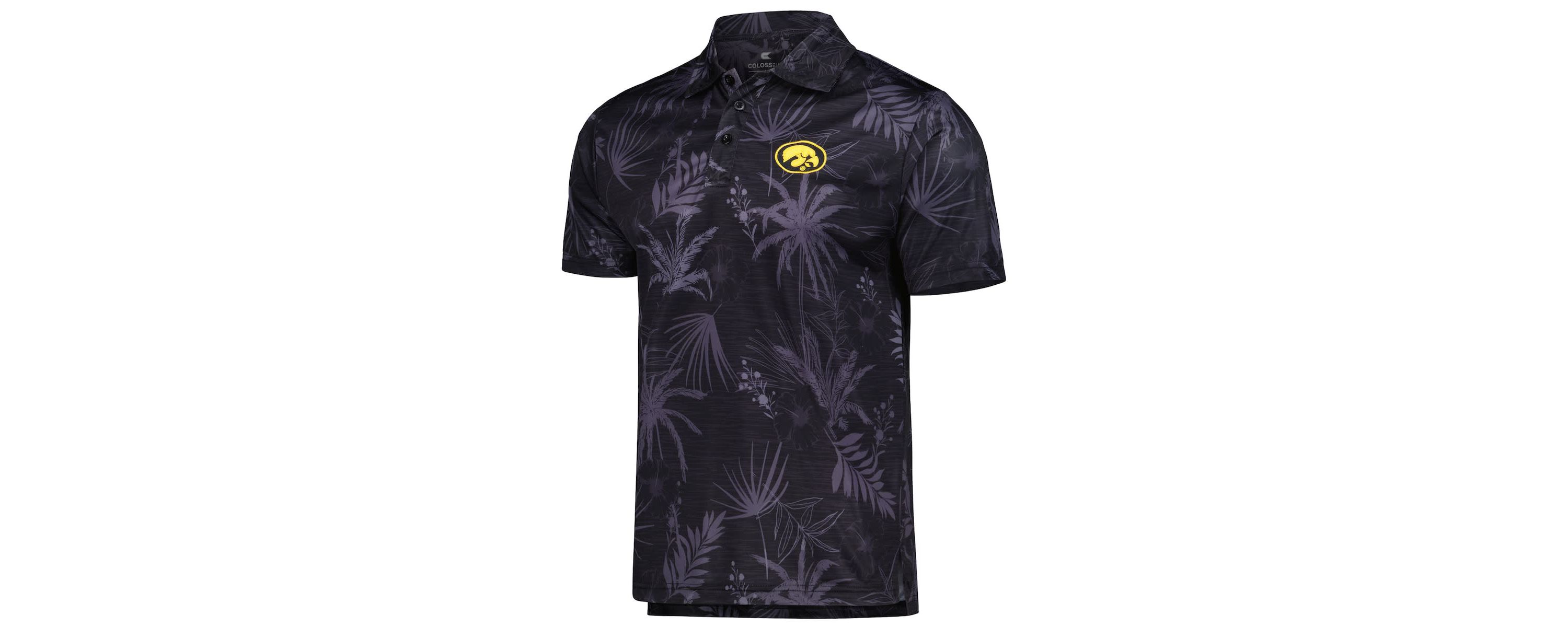 NCAA Iowa Hawkeyes Palms Team Polo