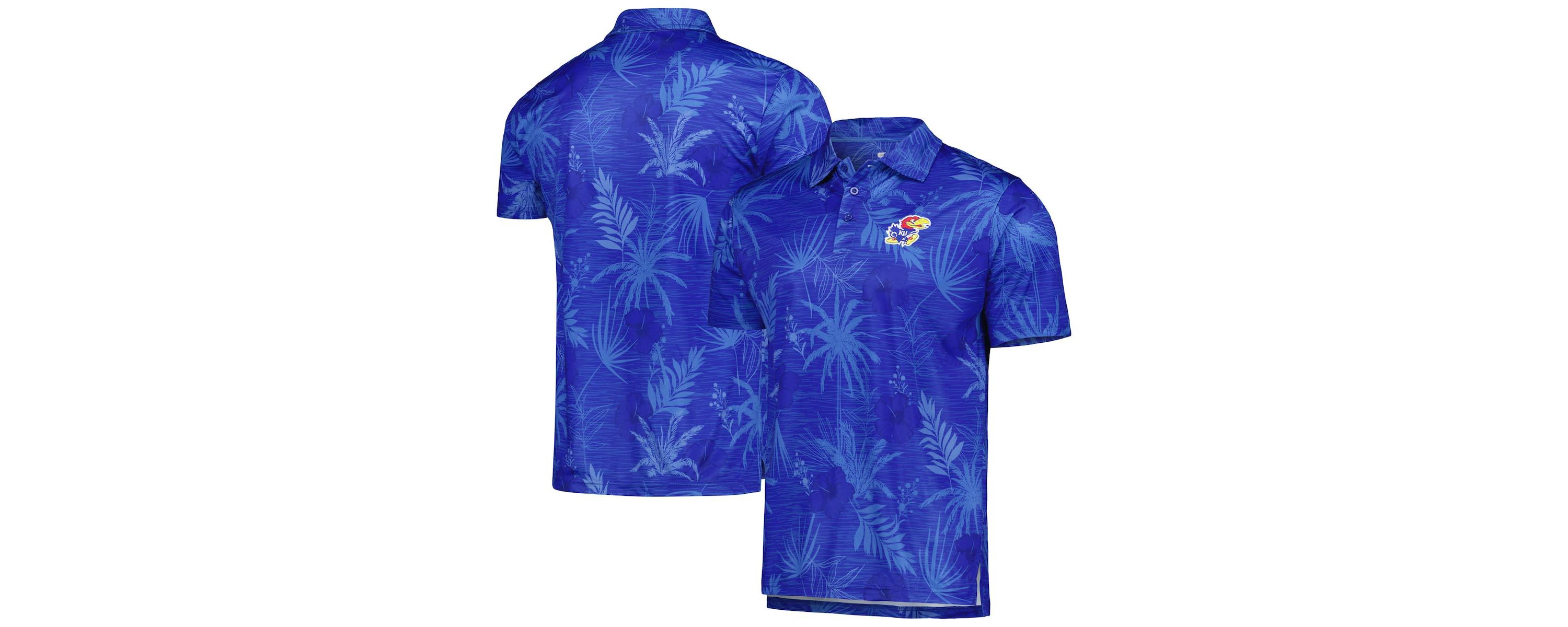 NCAA Kansas Jayhawks Palms Team Polo