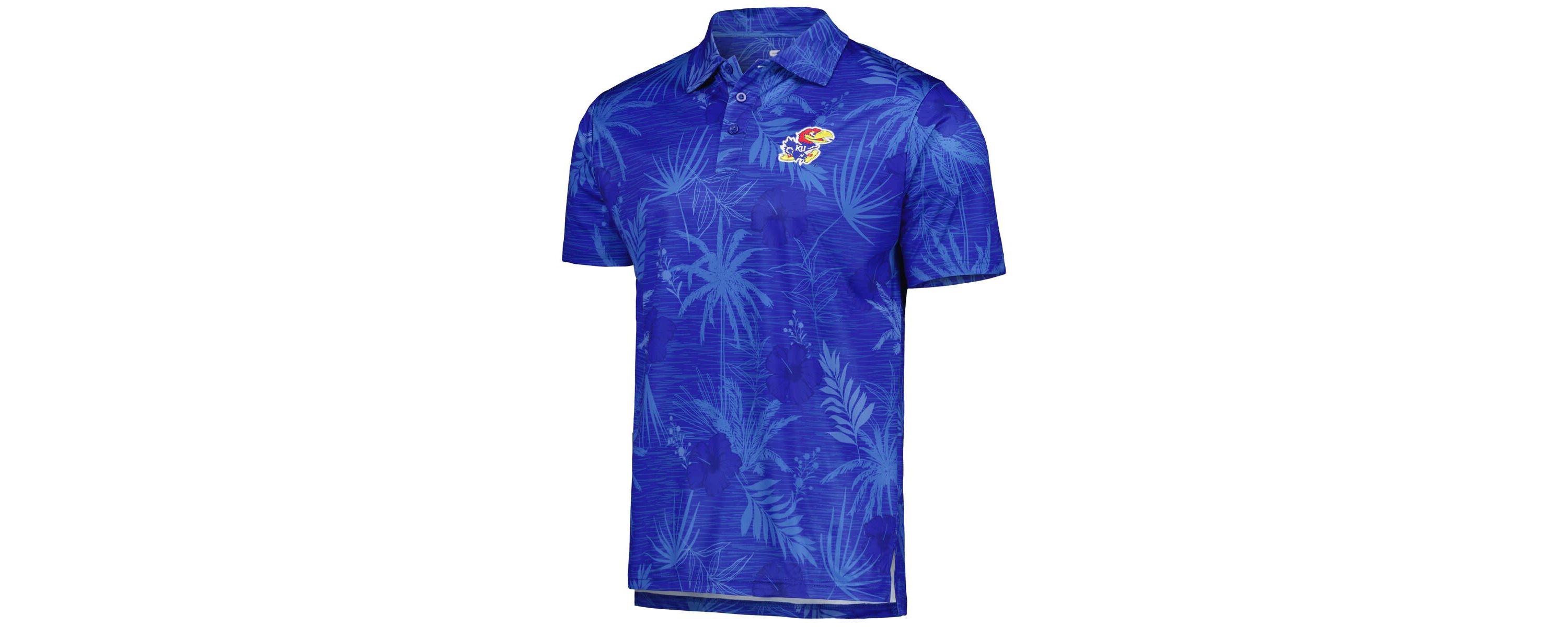 NCAA Kansas Jayhawks Palms Team Polo