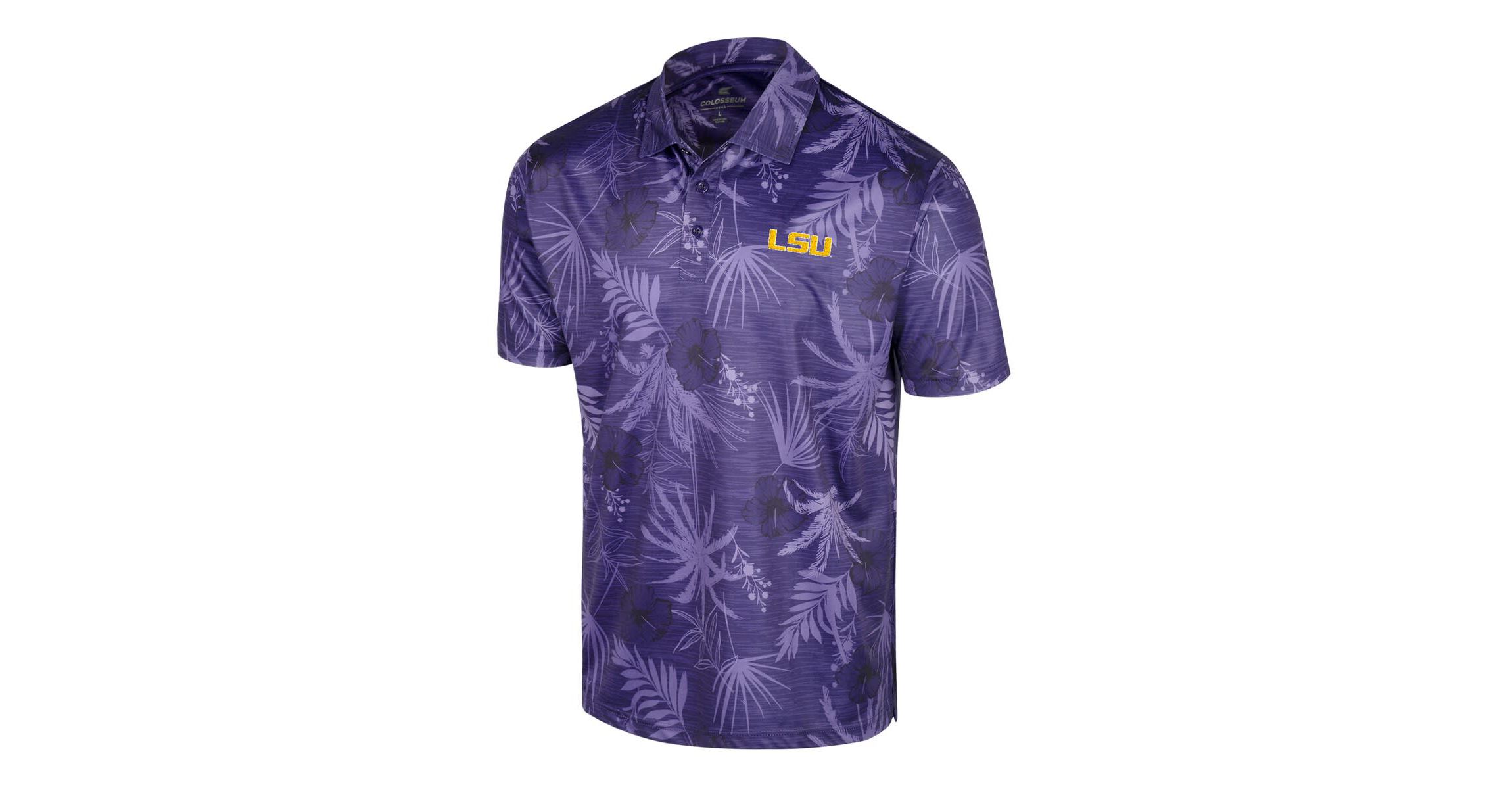 NCAA LSU Tigers Palms Team Polo