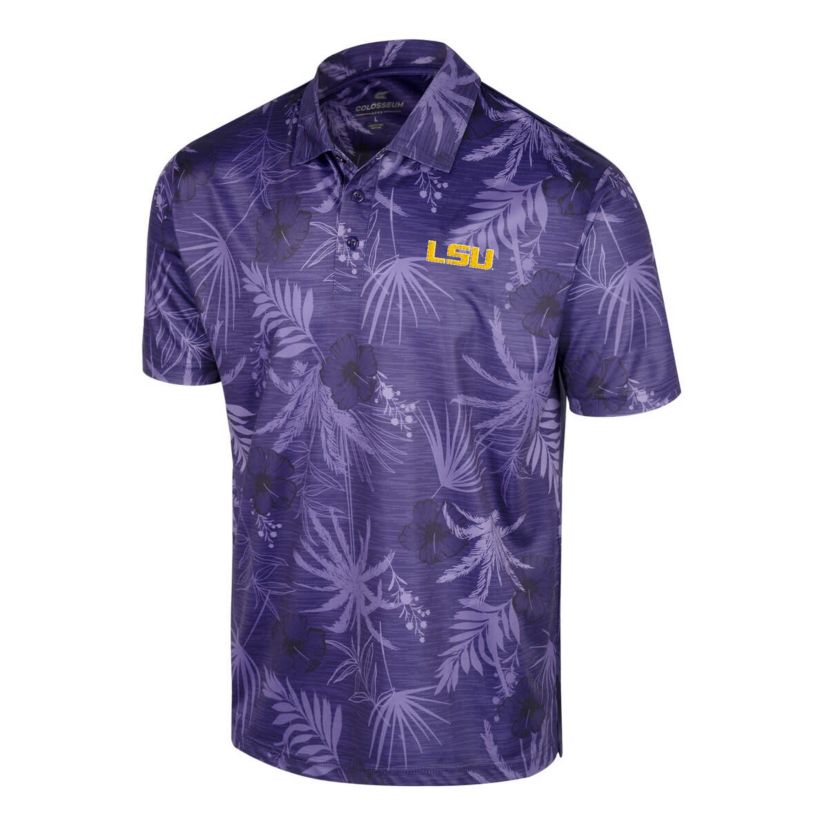 NCAA LSU Tigers Palms Team Polo