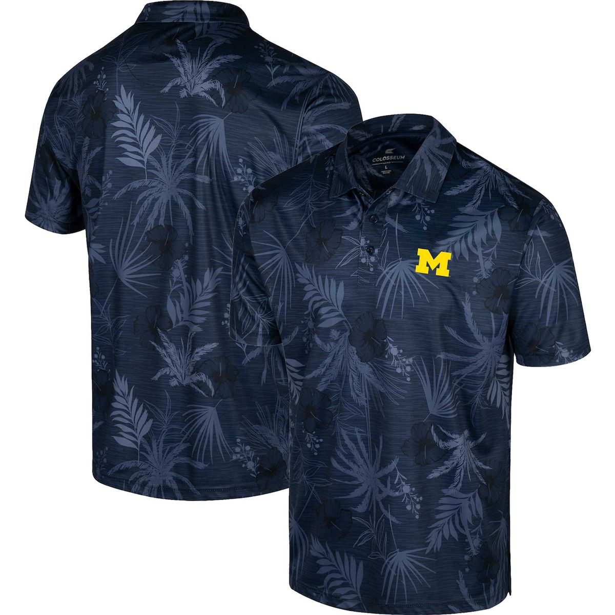 NCAA Michigan Wolverines Palms Team Polo