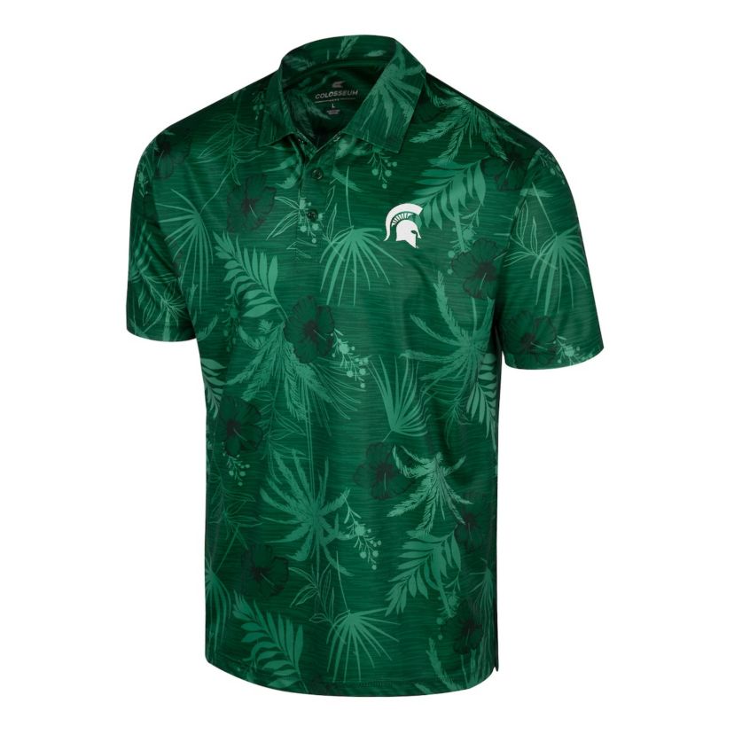 NCAA Michigan State Spartans Palms Team Polo