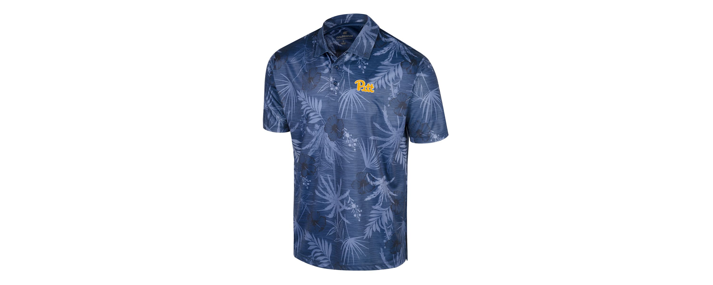 NCAA Pitt Panthers Palms Team Polo