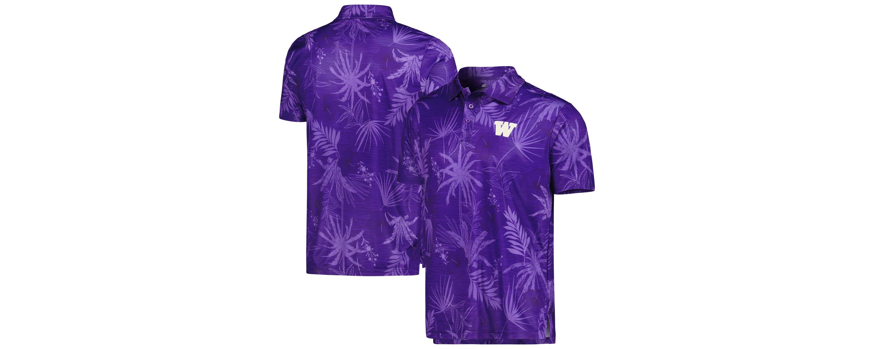 NCAA Washington Huskies Palms Team Polo