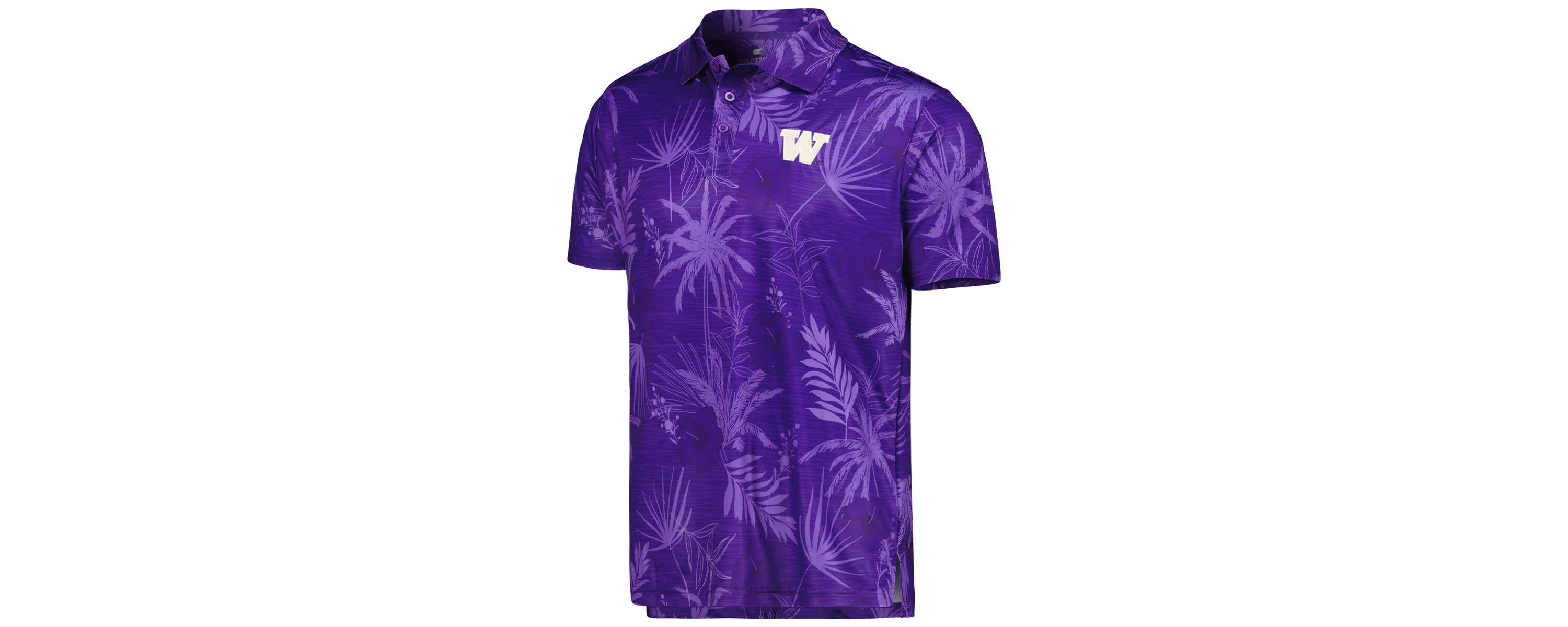 NCAA Washington Huskies Palms Team Polo