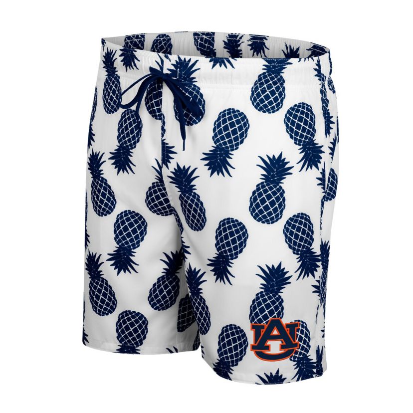 NCAA Auburn Tigers Pineapples Swim Shorts