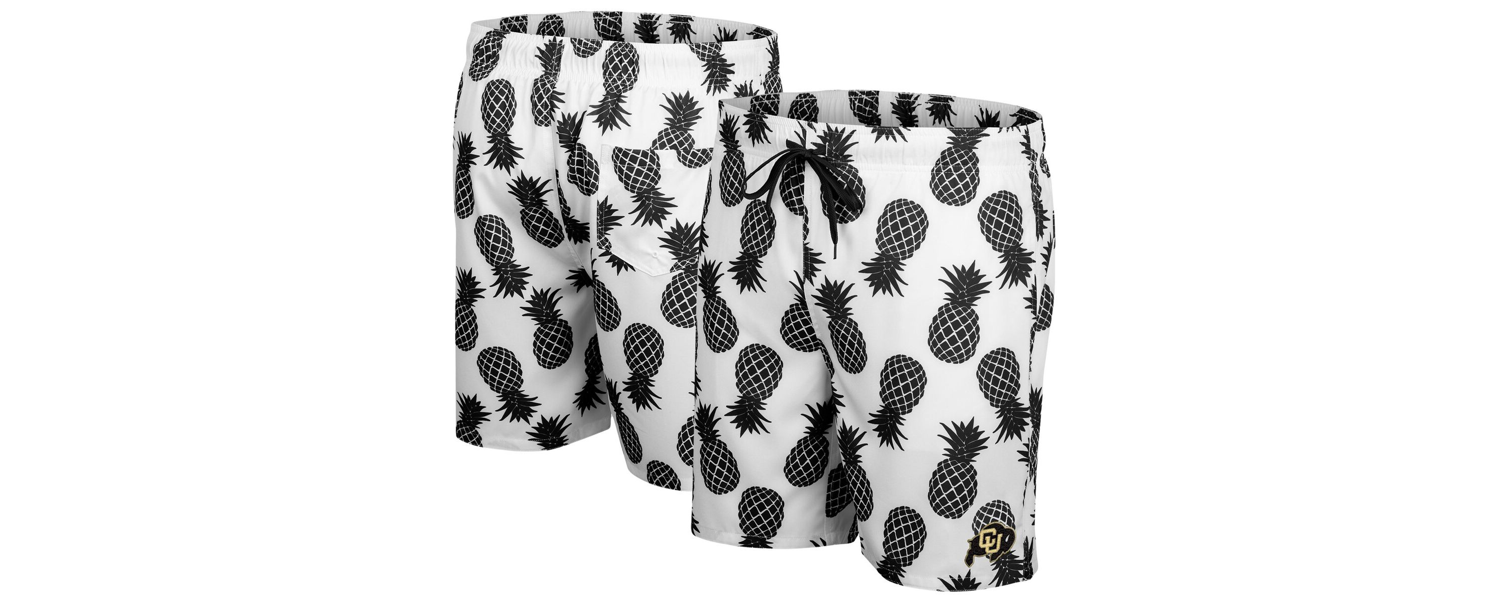 NCAA Colorado Buffaloes Pineapples Swim Shorts