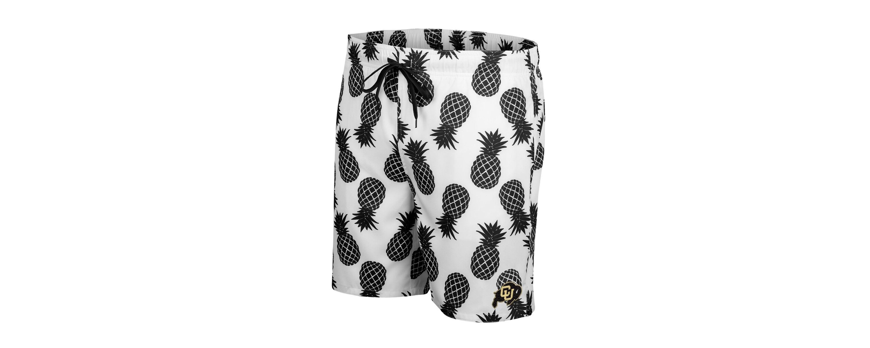 NCAA Colorado Buffaloes Pineapples Swim Shorts