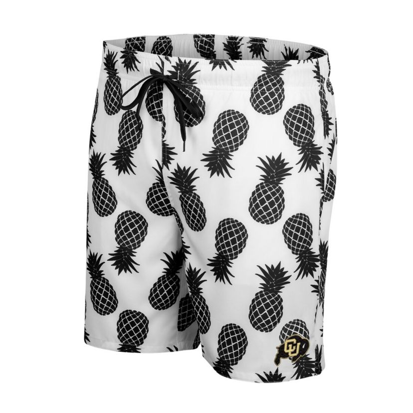 NCAA Colorado Buffaloes Pineapples Swim Shorts