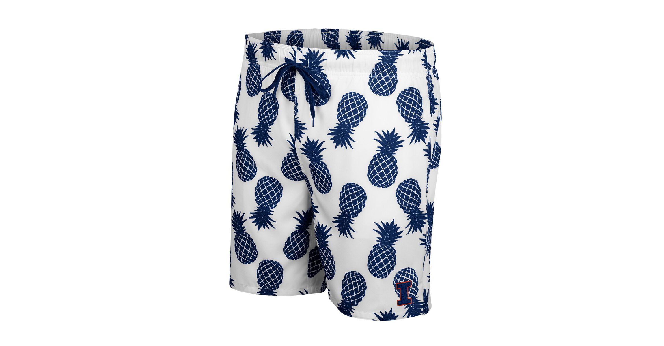 NCAA Illinois Fighting Illini Pineapples Swim Shorts