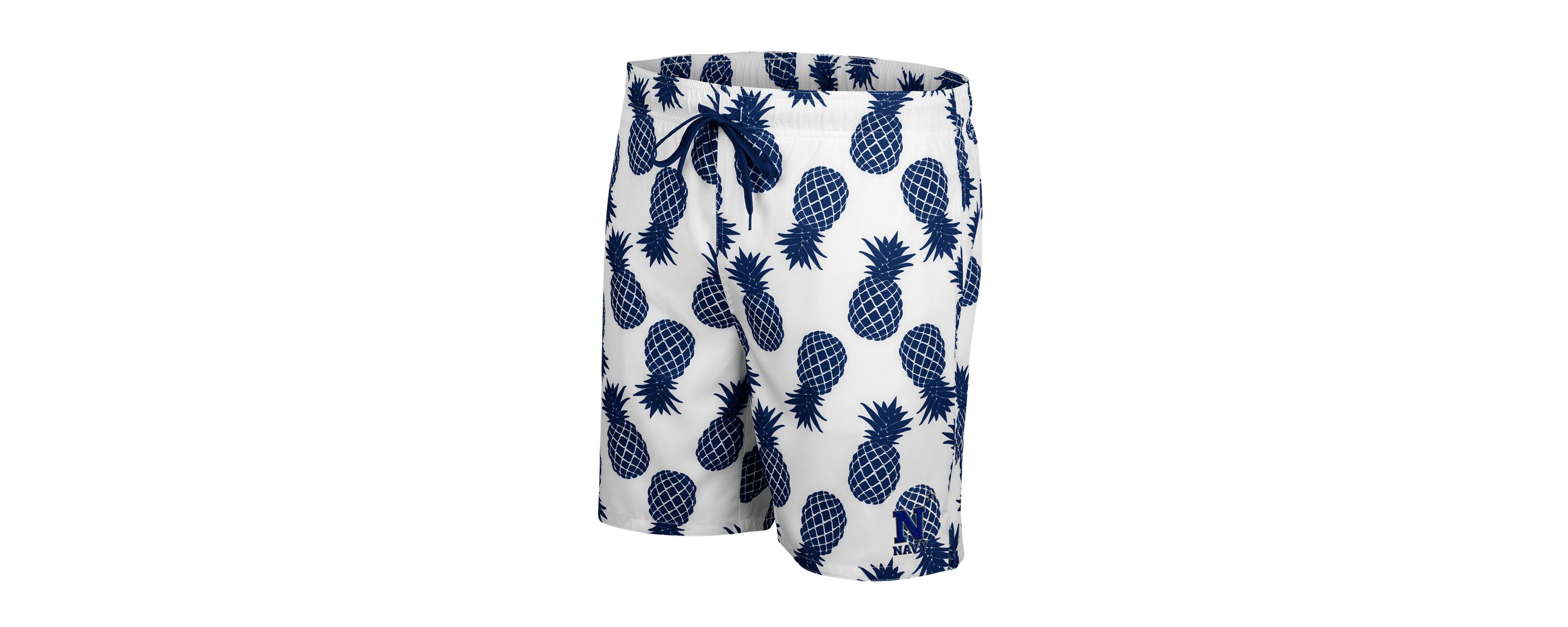 Navy Midshipmen NCAA Midshipmen Pineapples Swim Shorts