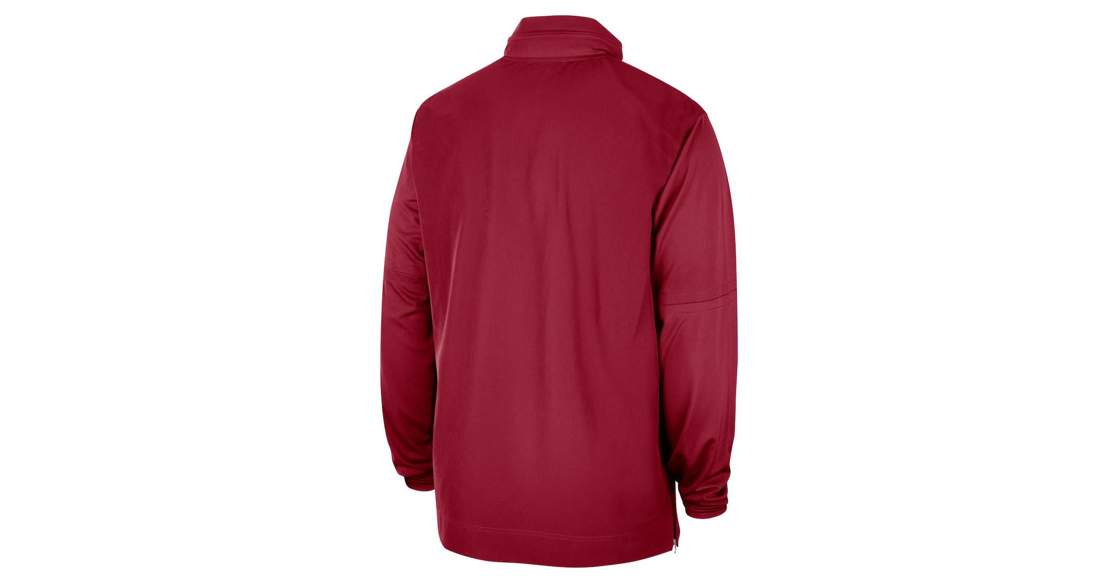 NCAA Nike Oklahoma Sooners 2023 Coach Half-Zip Hooded Jacket