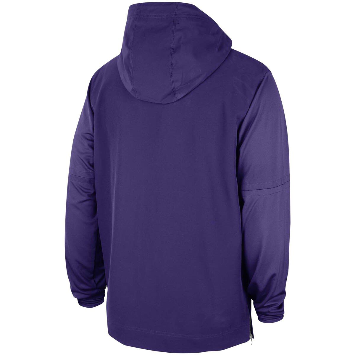 NCAA Nike LSU Tigers 2023 Sideline Player Quarter-Zip Hoodie Jacket