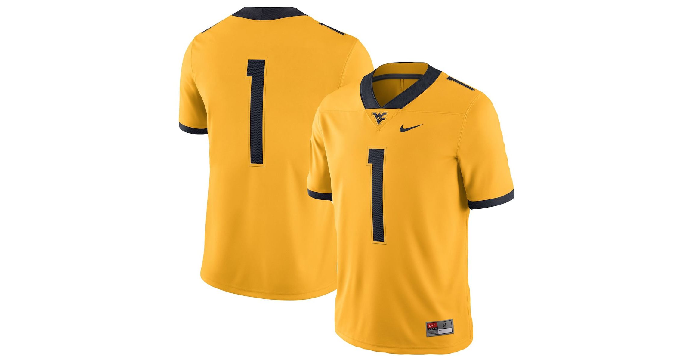 NCAA Nike West Virginia Mountaineers Alternate Game Jersey