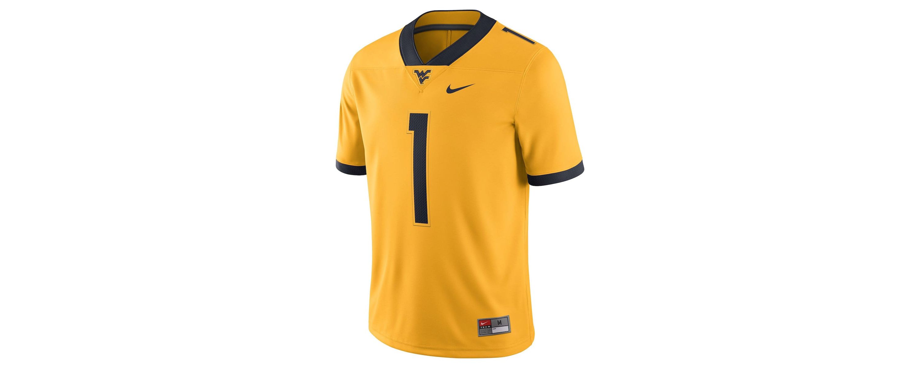NCAA Nike West Virginia Mountaineers Alternate Game Jersey