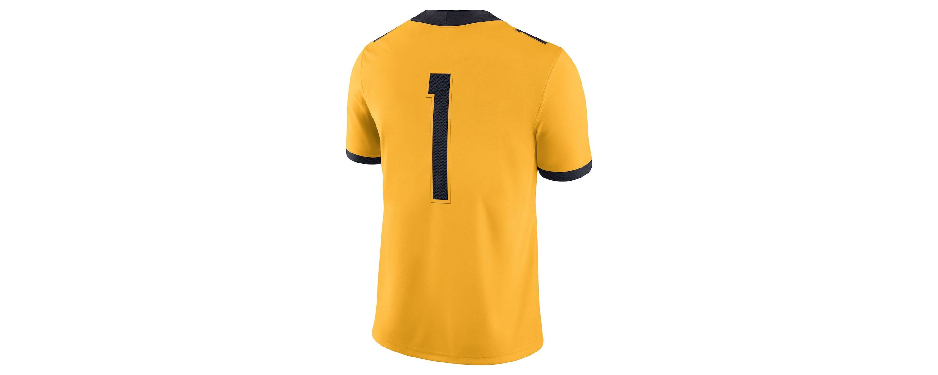 NCAA Nike West Virginia Mountaineers Alternate Game Jersey