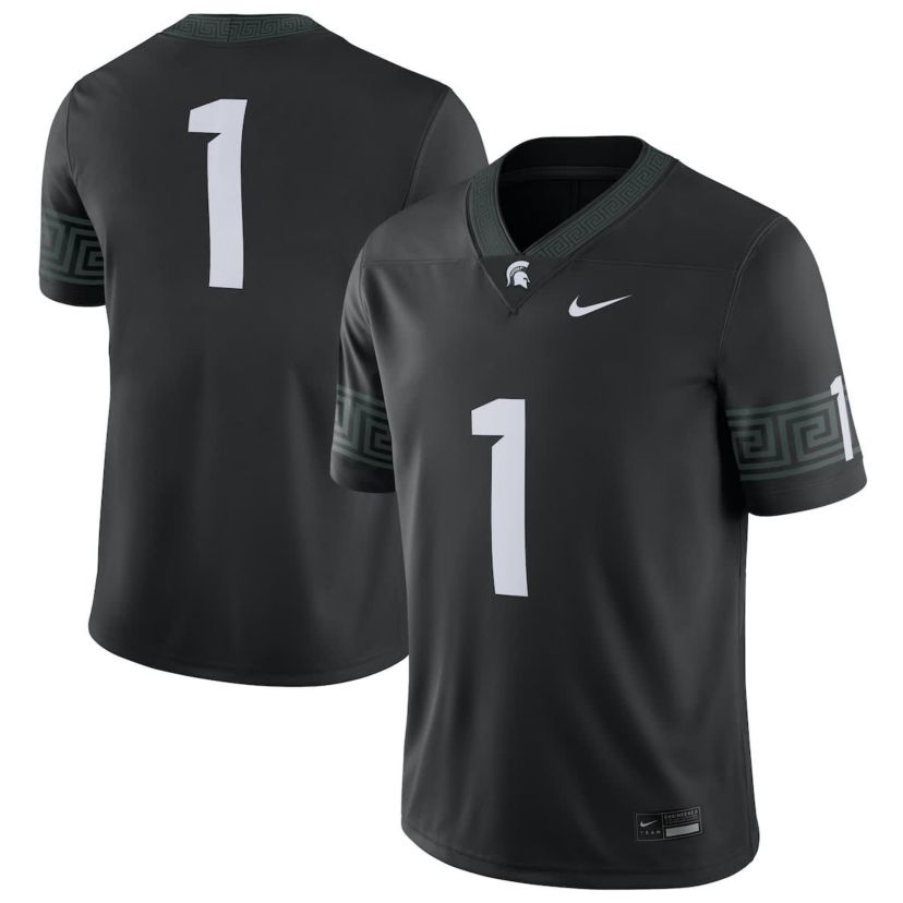 NCAA Nike #1 Michigan State Spartans Alternate Football Game Jersey