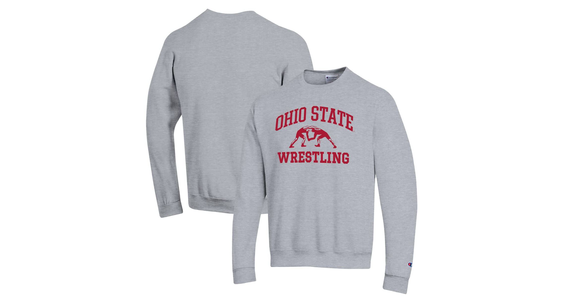 NCAA Ohio State Buckeyes Wrestling Icon Powerblend Pullover Sweatshirt
