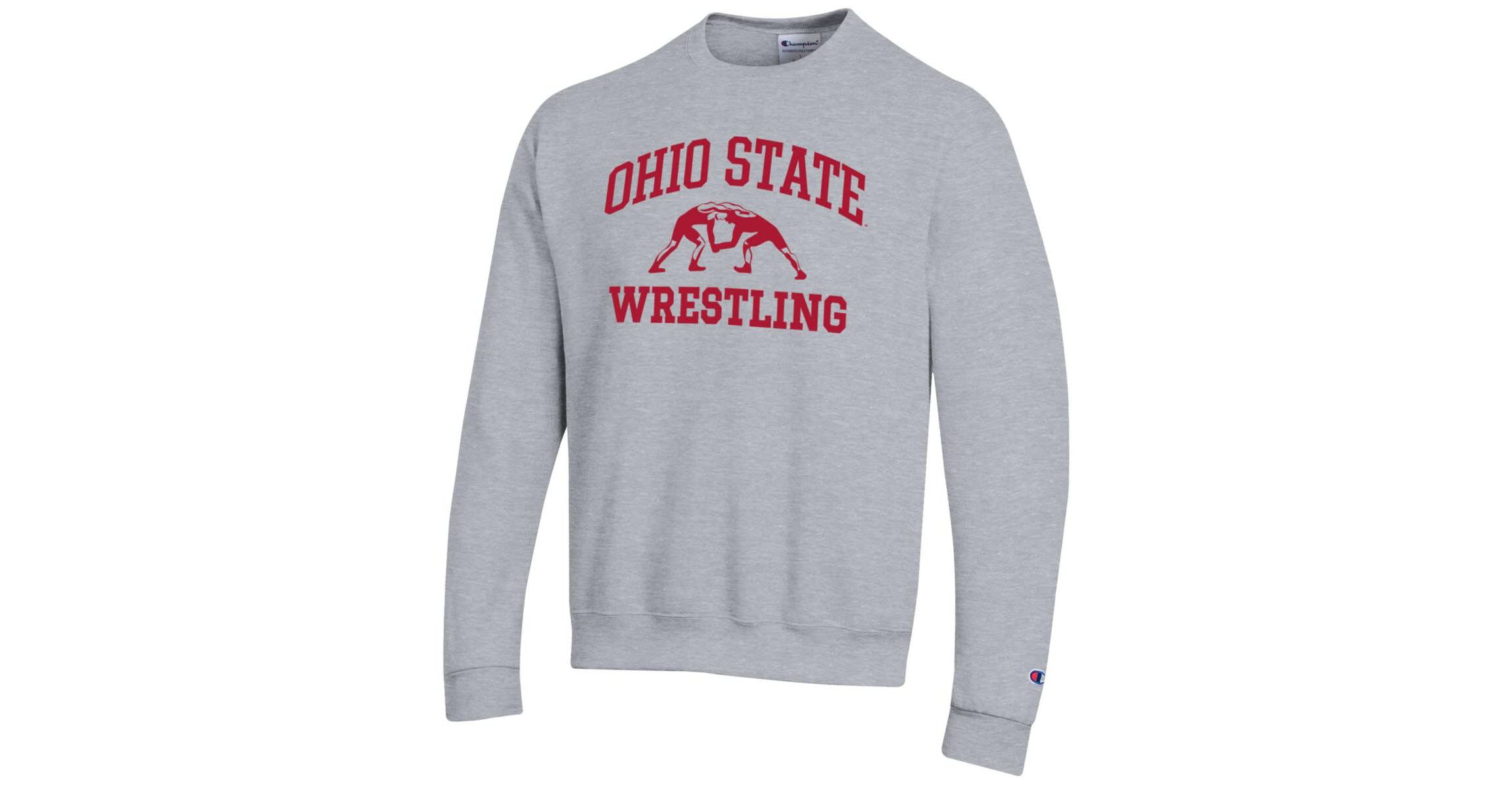 NCAA Ohio State Buckeyes Wrestling Icon Powerblend Pullover Sweatshirt