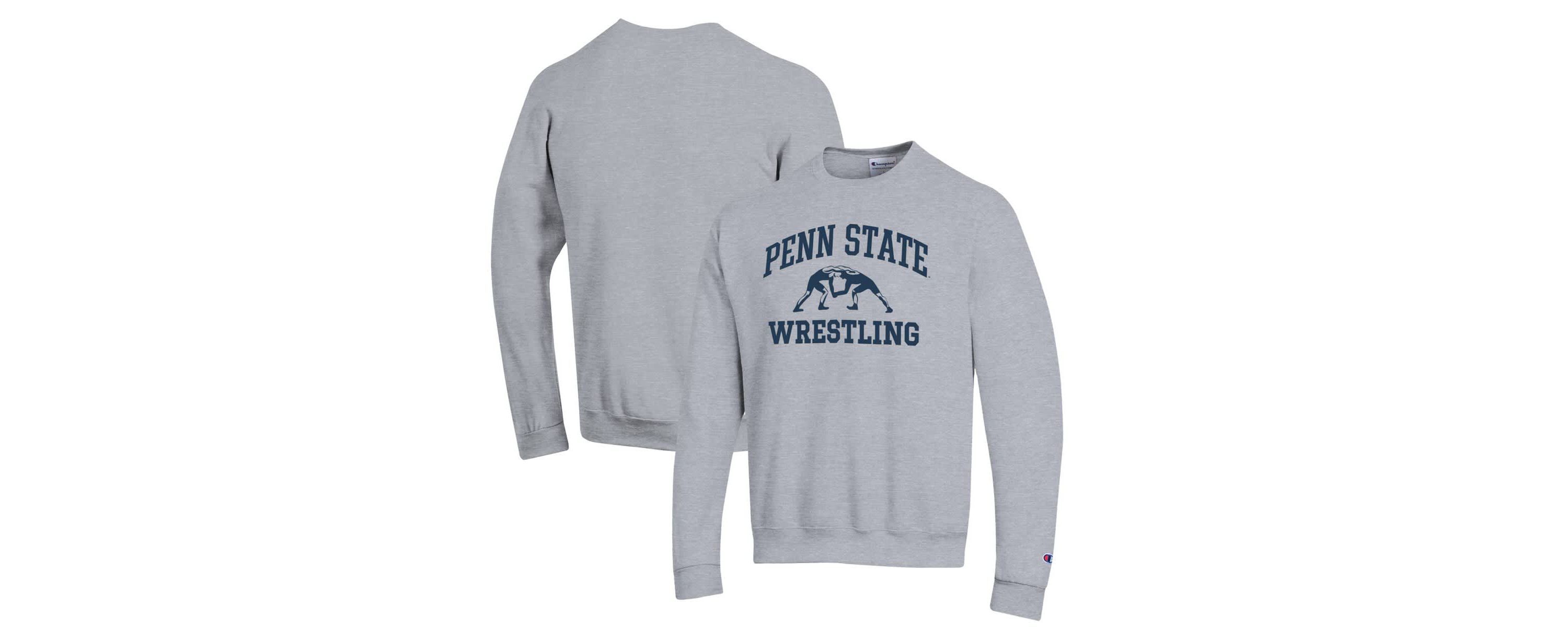 NCAA Penn State Nittany Lions Wrestling Icon Powerblend Pullover Sweatshirt