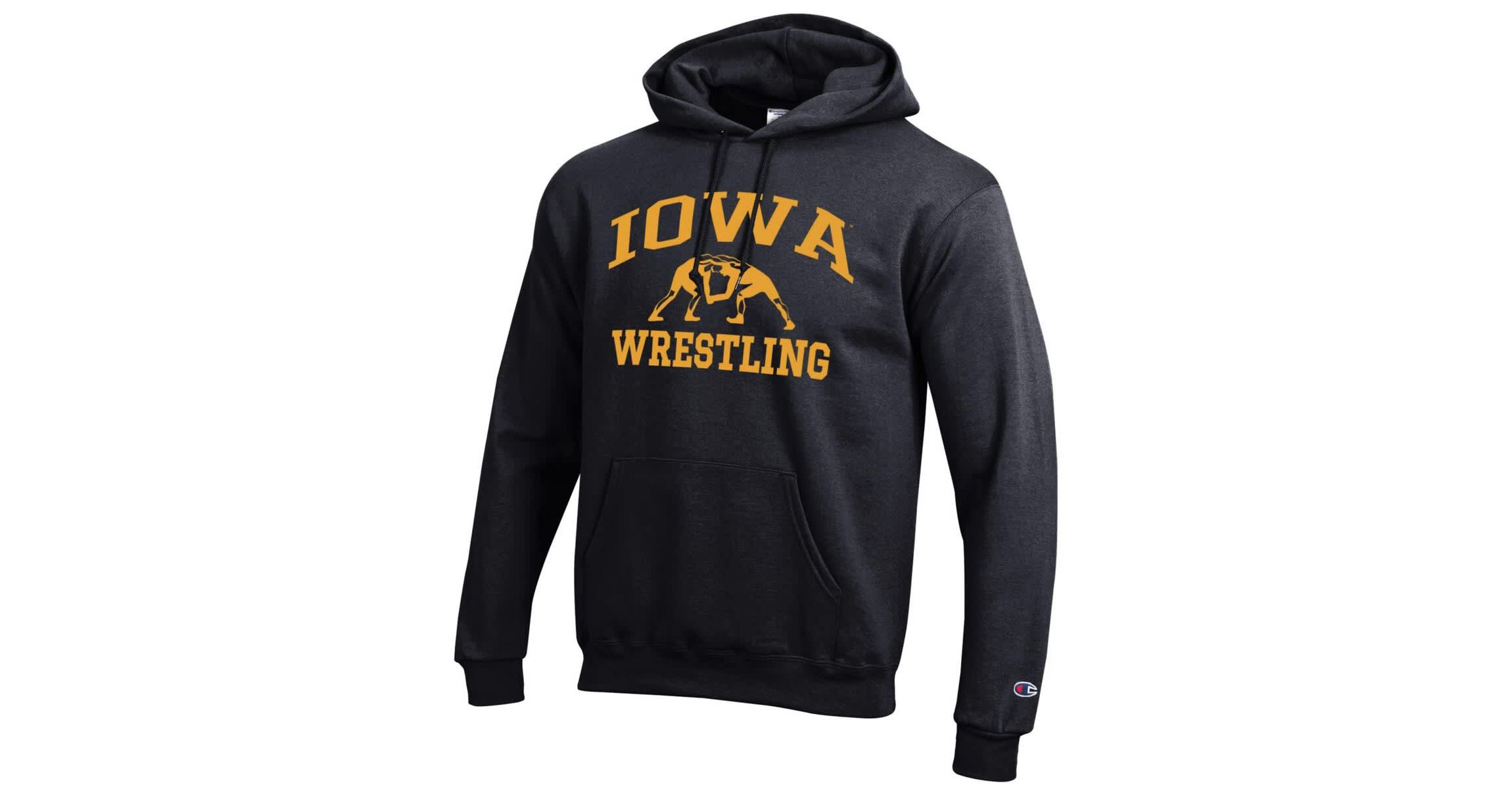 NCAA Iowa Hawkeyes Wrestling Icon Pullover Hoodie
