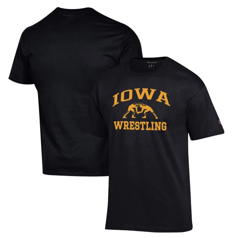 NCAA Iowa Hawkeyes Wrestling Icon T-Shirt