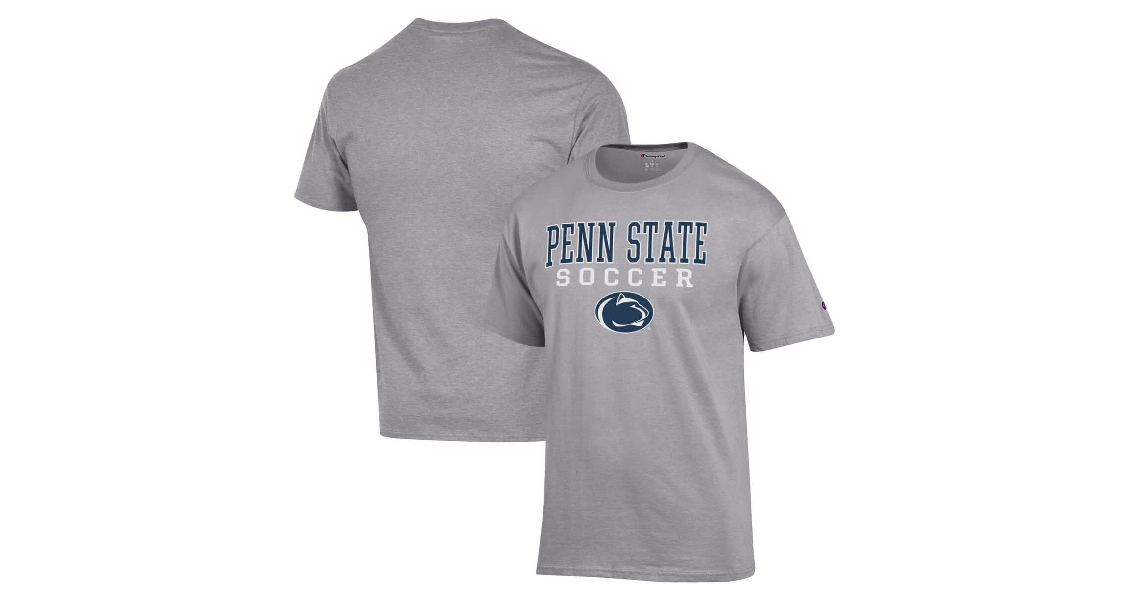 NCAA Penn State Nittany Lions Soccer Stack Logo T-Shirt