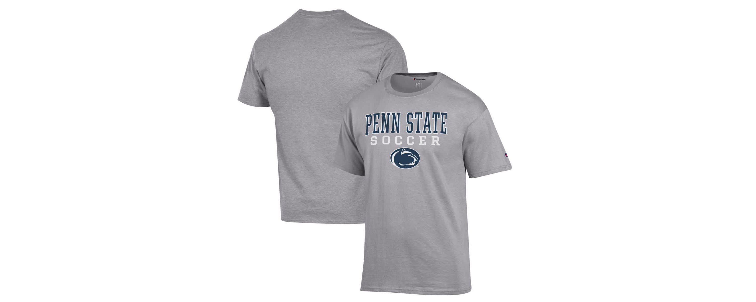 NCAA Penn State Nittany Lions Soccer Stack Logo T-Shirt