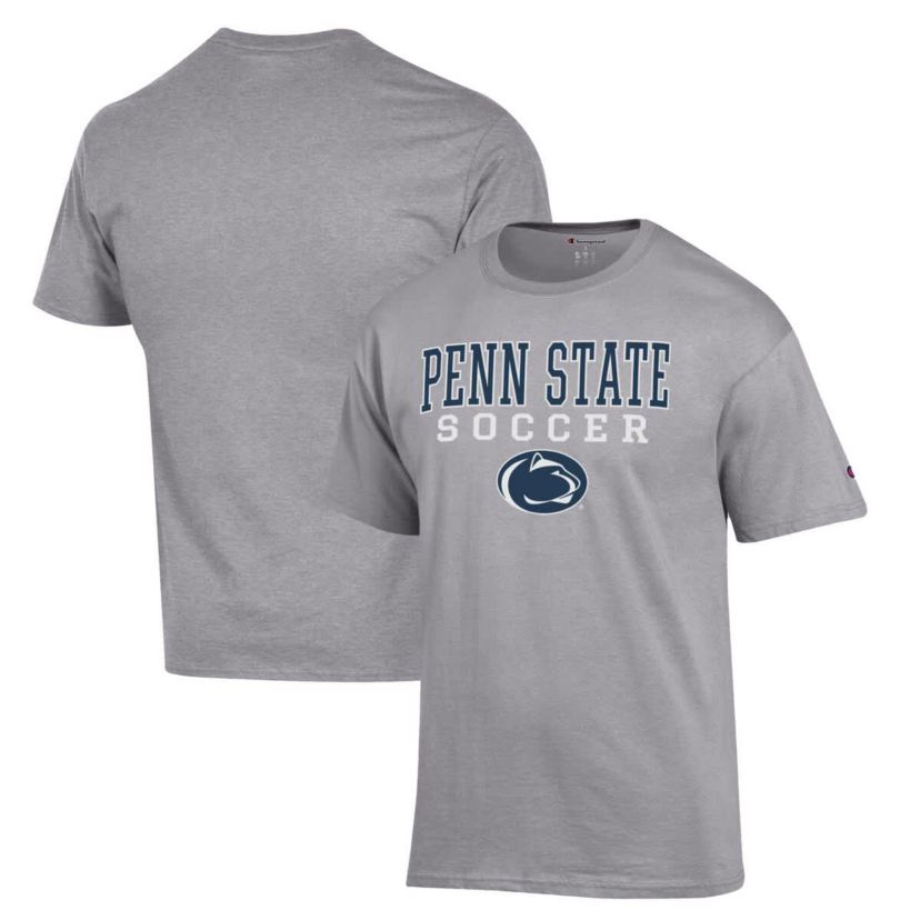 NCAA Penn State Nittany Lions Soccer Stack Logo T-Shirt