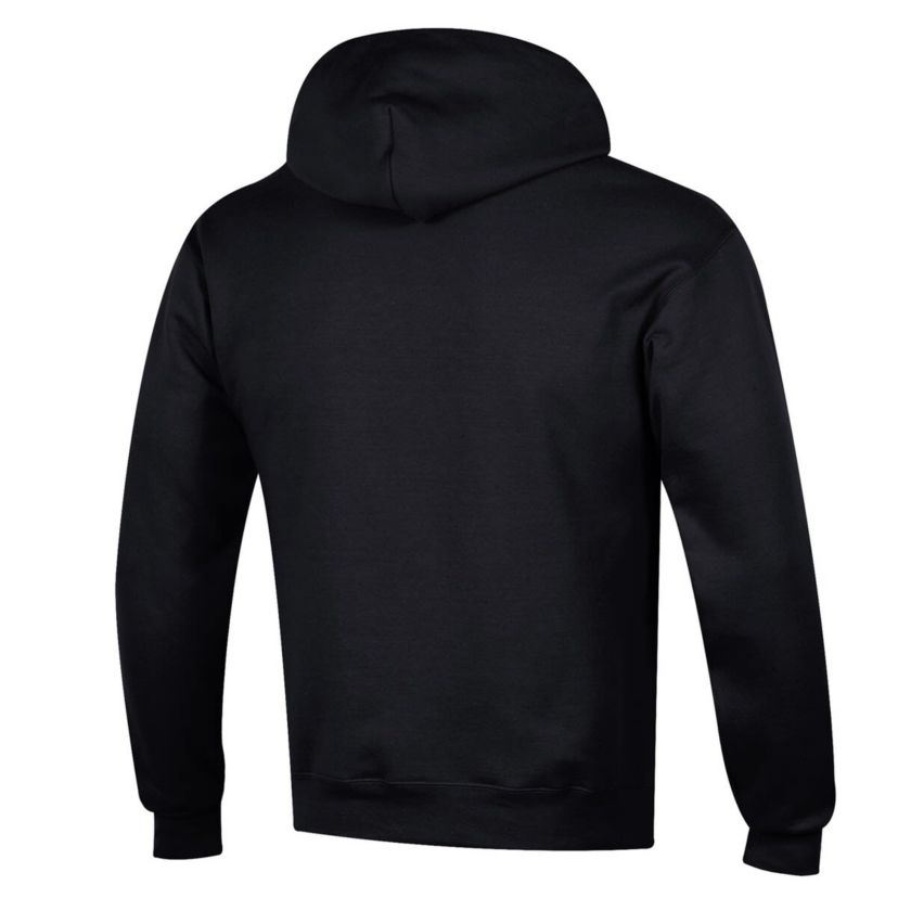NCAA Iowa Hawkeyes Wrestling Stack Logo Powerblend Pullover Hoodie