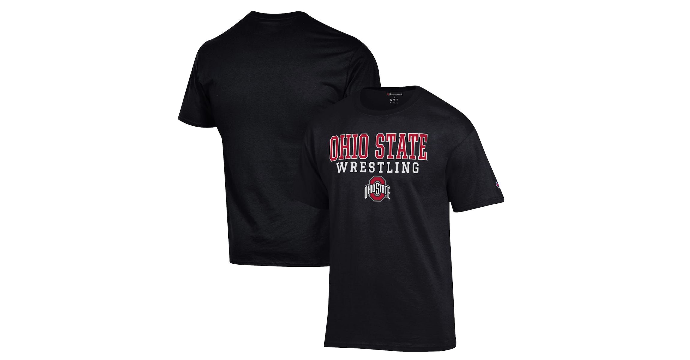 NCAA Ohio State Buckeyes Wrestling Stack Logo T-Shirt