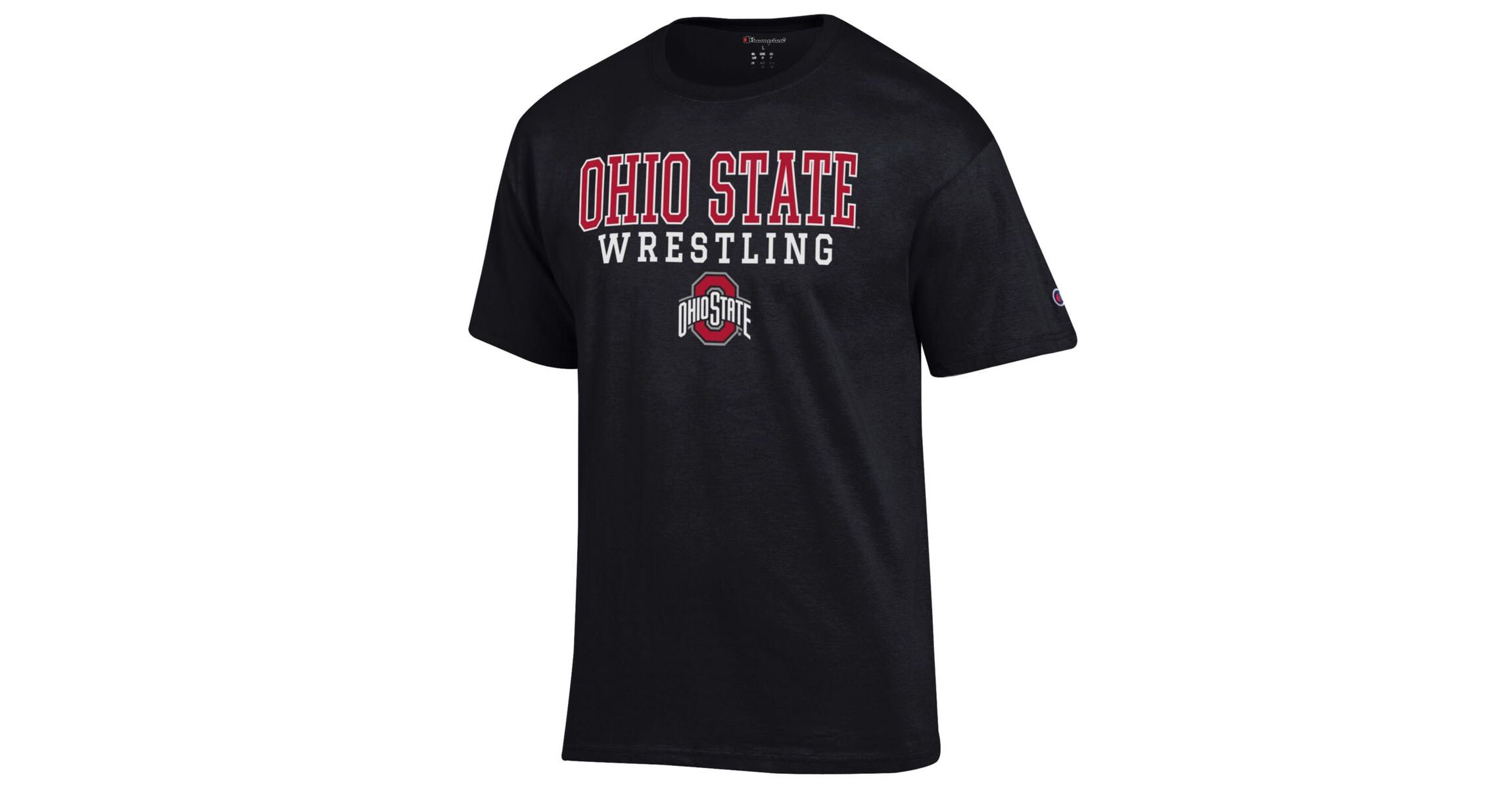 NCAA Ohio State Buckeyes Wrestling Stack Logo T-Shirt