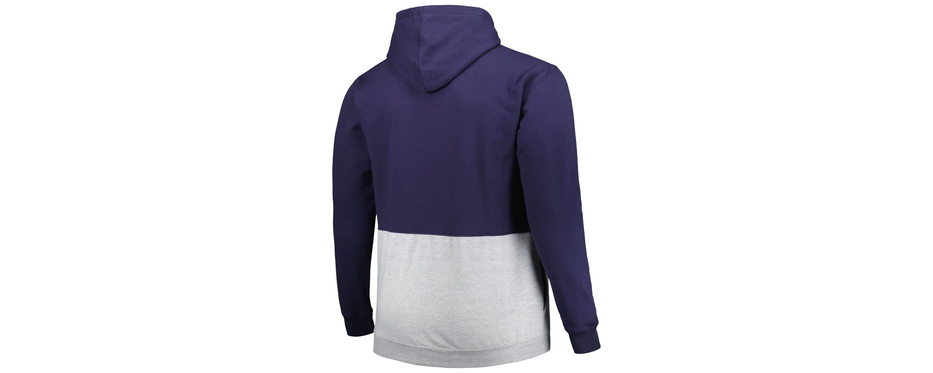 MLB Los Angeles Angels Big & Tall Fleece Half-Zip Hoodie