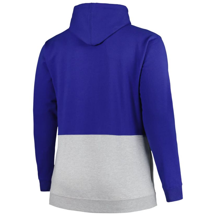 MLB New York Mets Big & Tall Fleece Half-Zip Hoodie