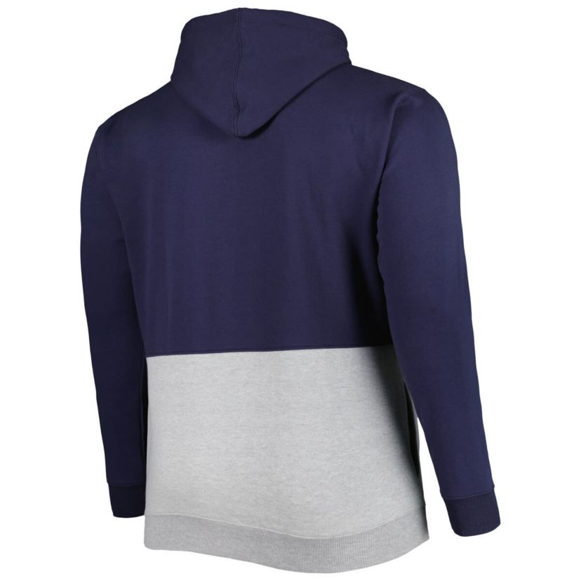 MLB Washington Nationals Big & Tall Fleece Half-Zip Hoodie