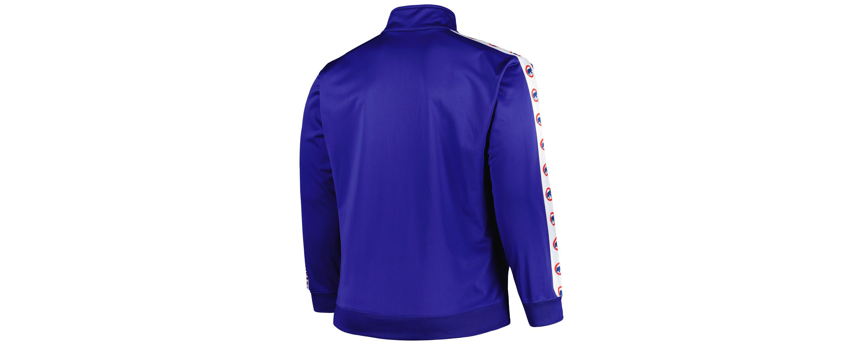 MLB Chicago Cubs Big & Tall Tricot Track Full-Zip Jacket