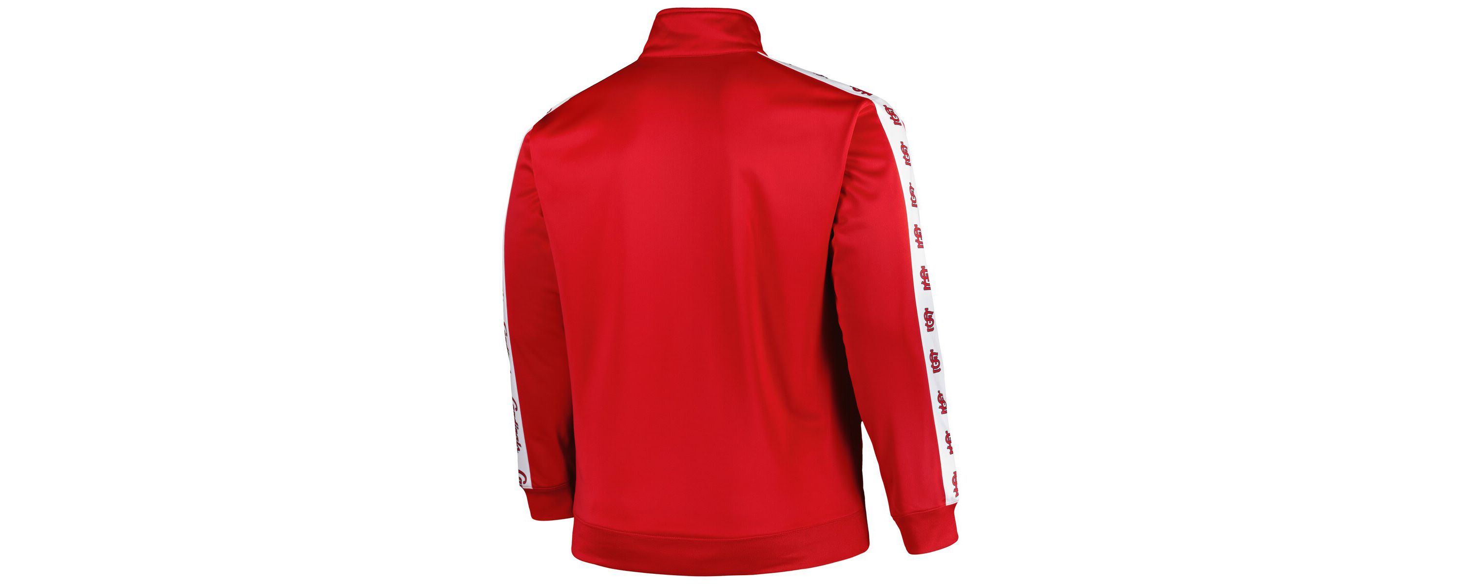 MLB St. Louis Cardinals Big & Tall Tricot Track Full-Zip Jacket