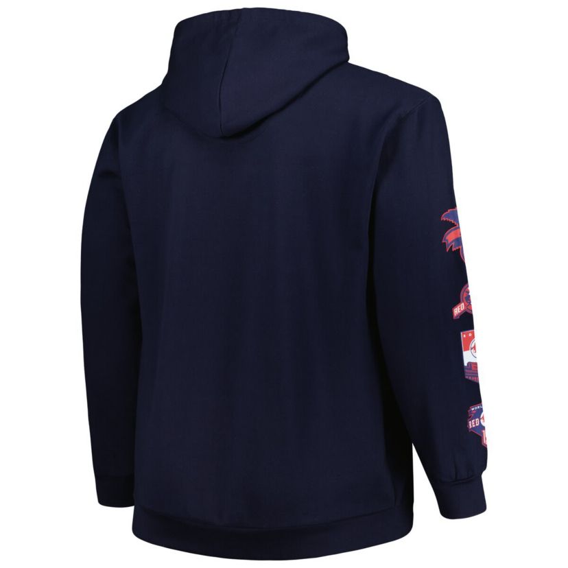 Boston Red Sox MLB Boston Sox Big & Tall Fleece Pullover Hoodie