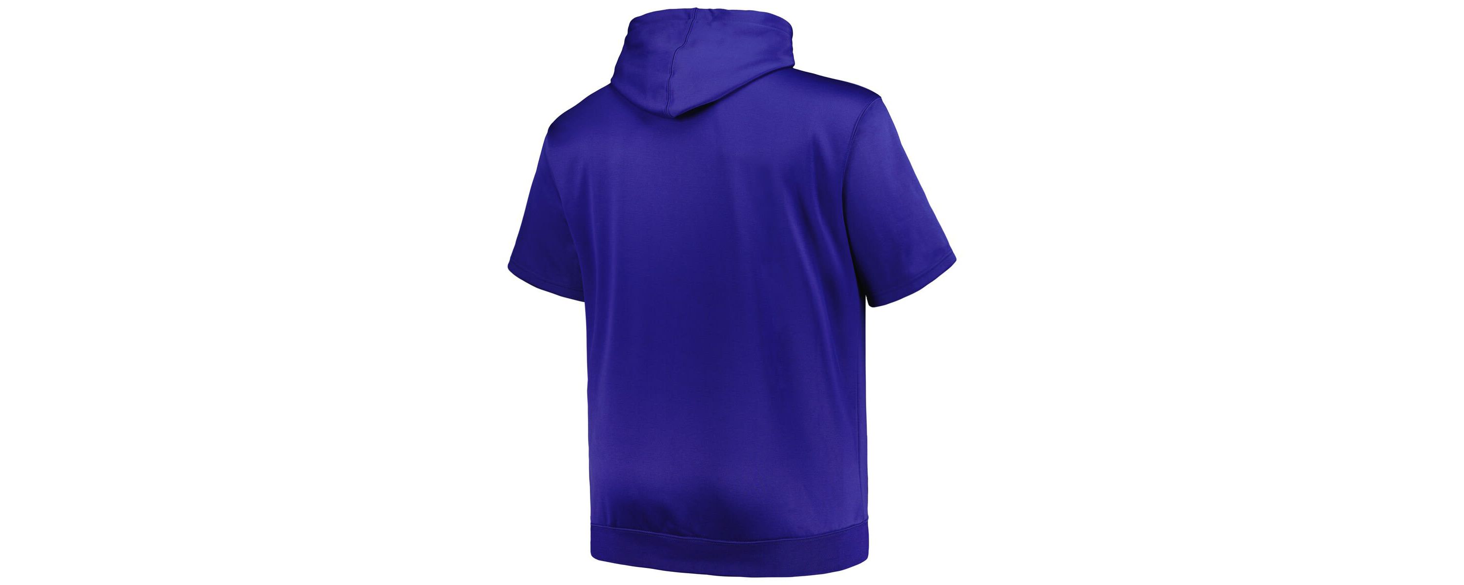 MLB New York Mets Big & Tall Contrast Short Sleeve Pullover Hoodie