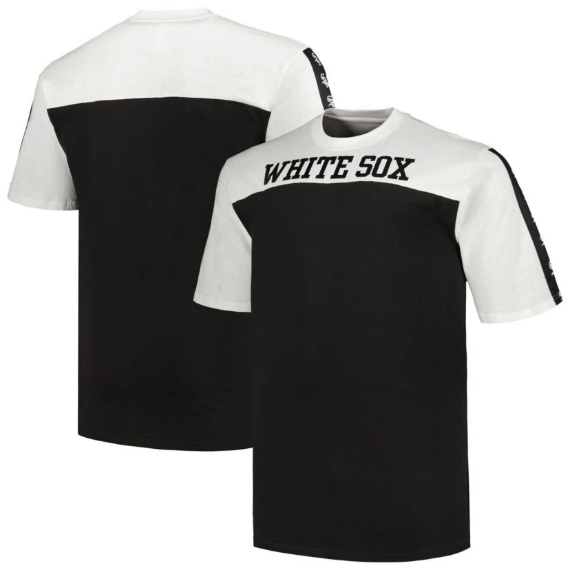 Chicago White Sox MLB Chicago Sox Big & Tall Yoke Knit T-Shirt