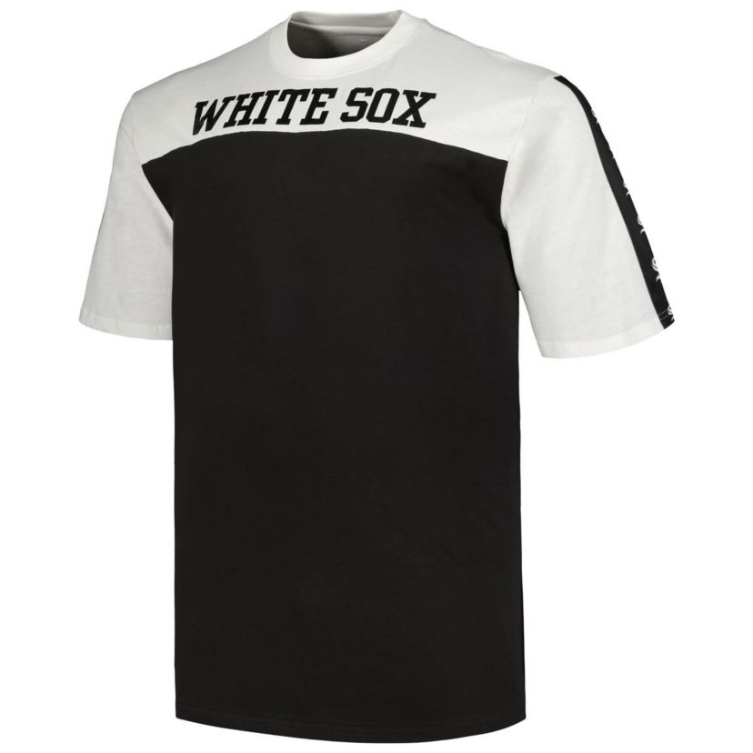 Chicago White Sox MLB Chicago Sox Big & Tall Yoke Knit T-Shirt
