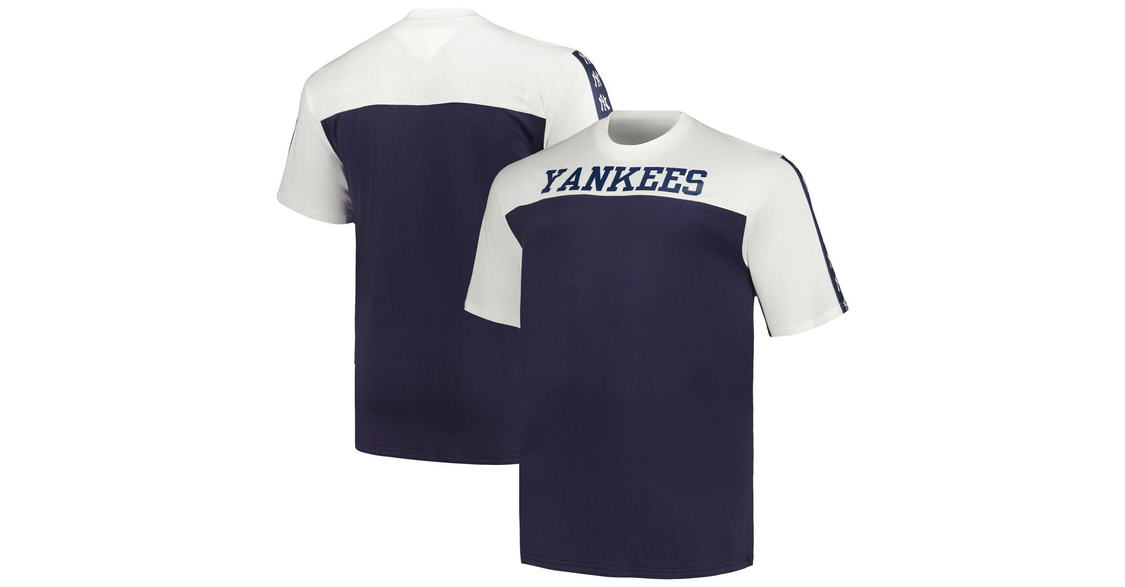 MLB New York Yankees Big & Tall Yoke Knit T-Shirt
