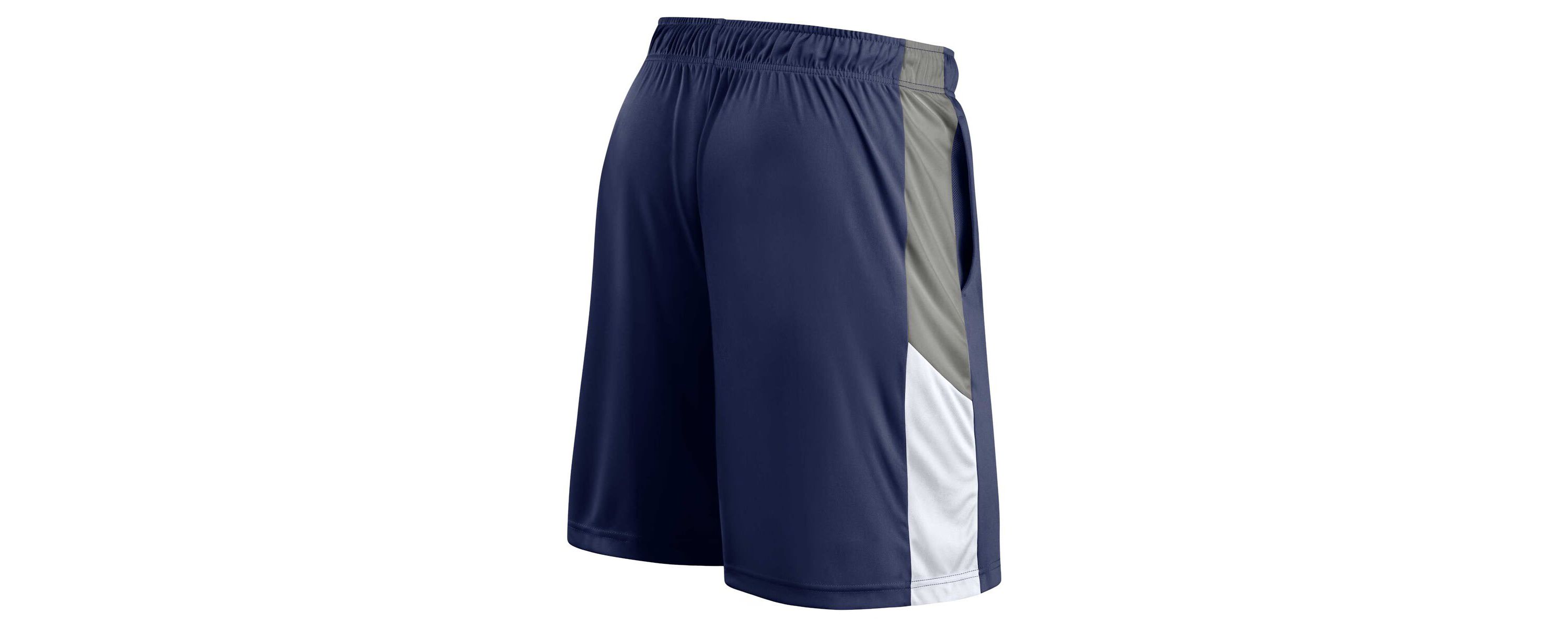 MLB Navy/Gray Milwaukee Brewers Team Shorts