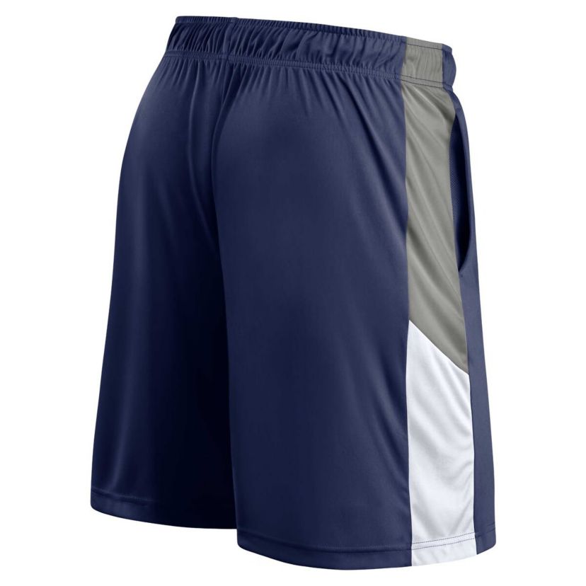 MLB Navy/Gray Milwaukee Brewers Team Shorts